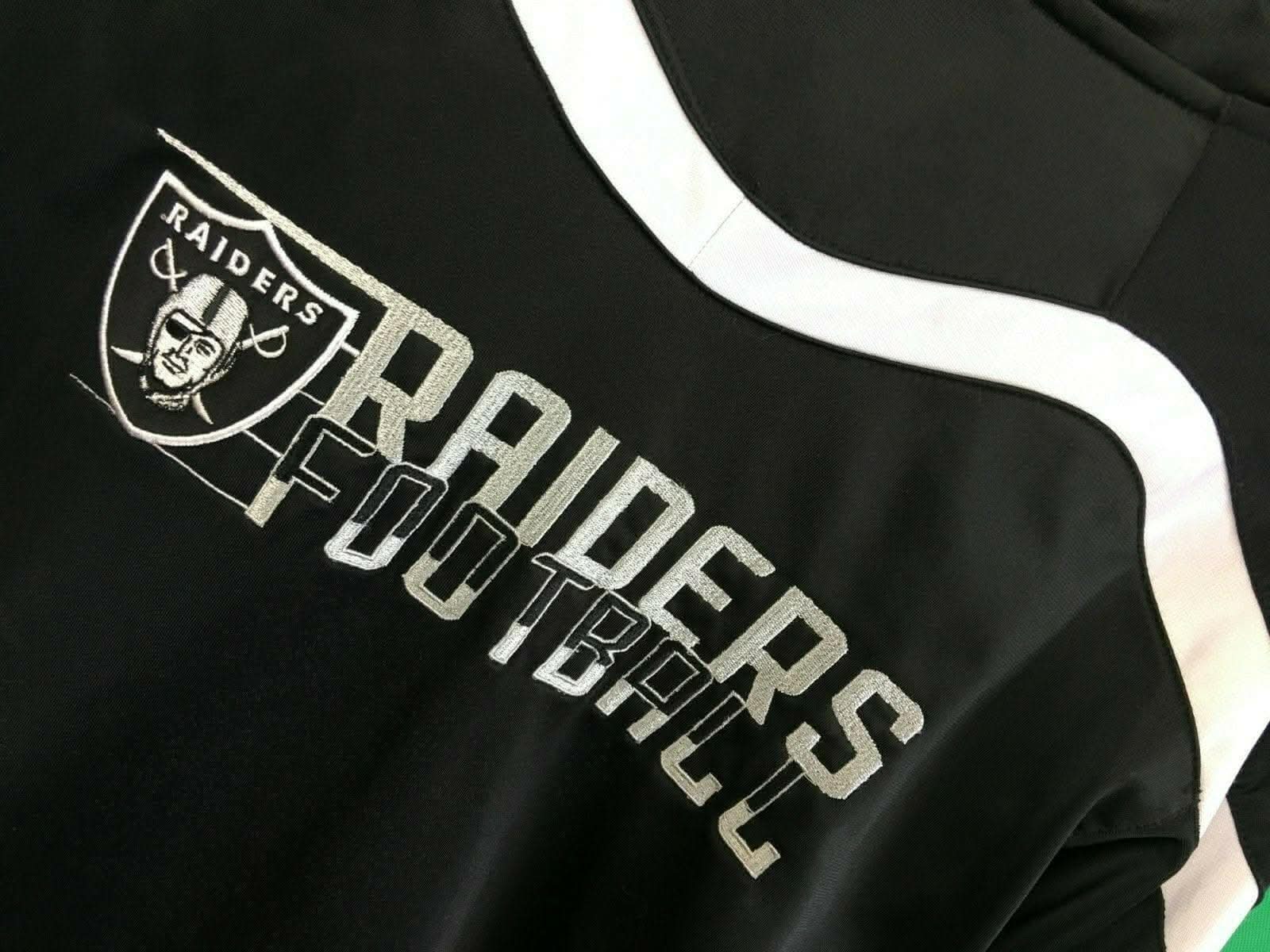 NFL Las Vegas Raiders Track Jacket Youth Large 14-16