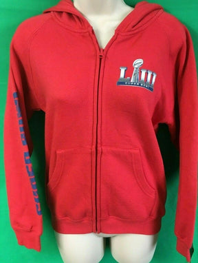 NFL New England Patriots Super Bowl LIII Zip-Up Hoodie Youth Large 14 NWT