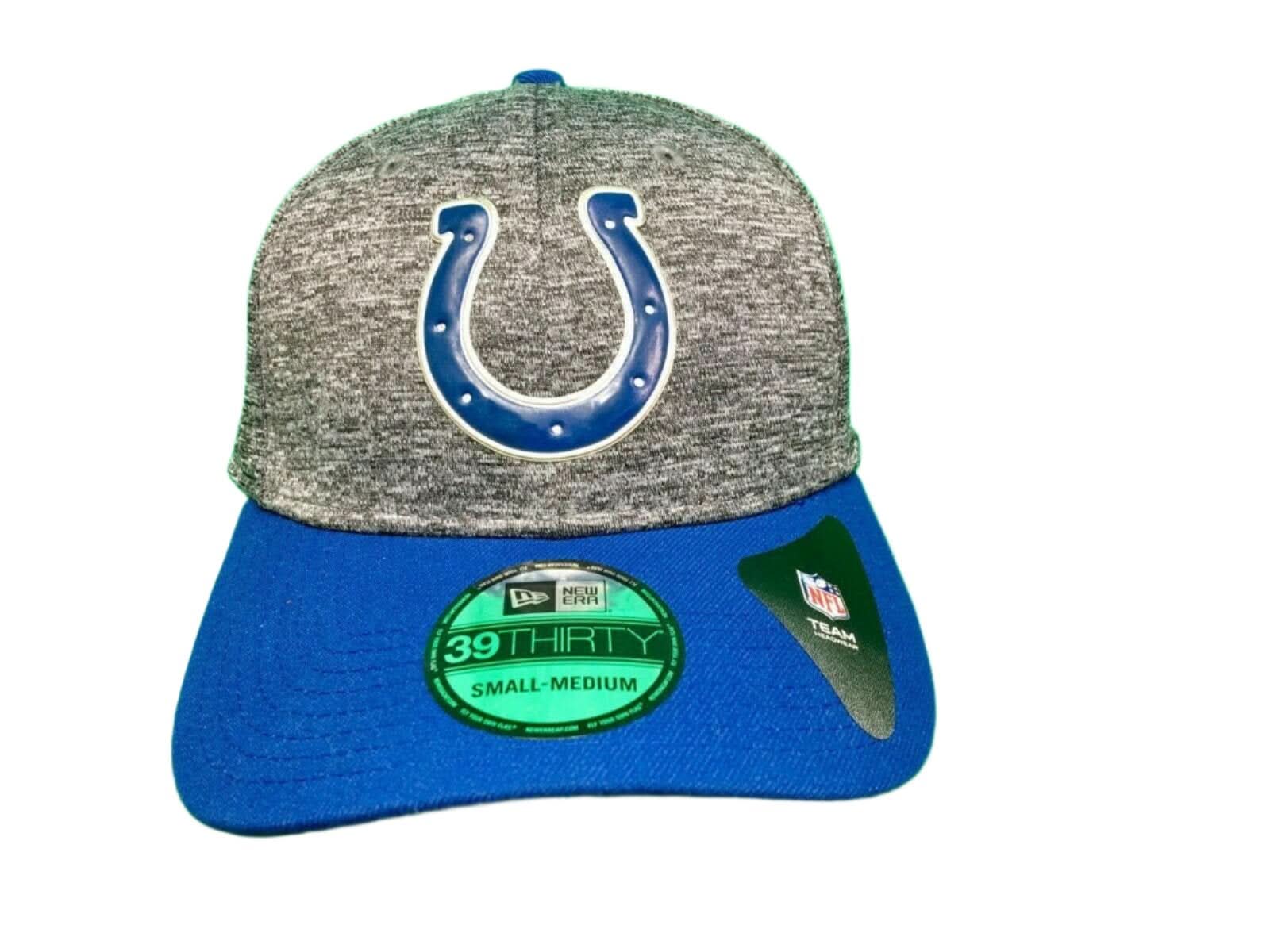 NFL Indianapolis Colts New Era 39THIRTY Baseball Hat/Cap Small/Medium NWT