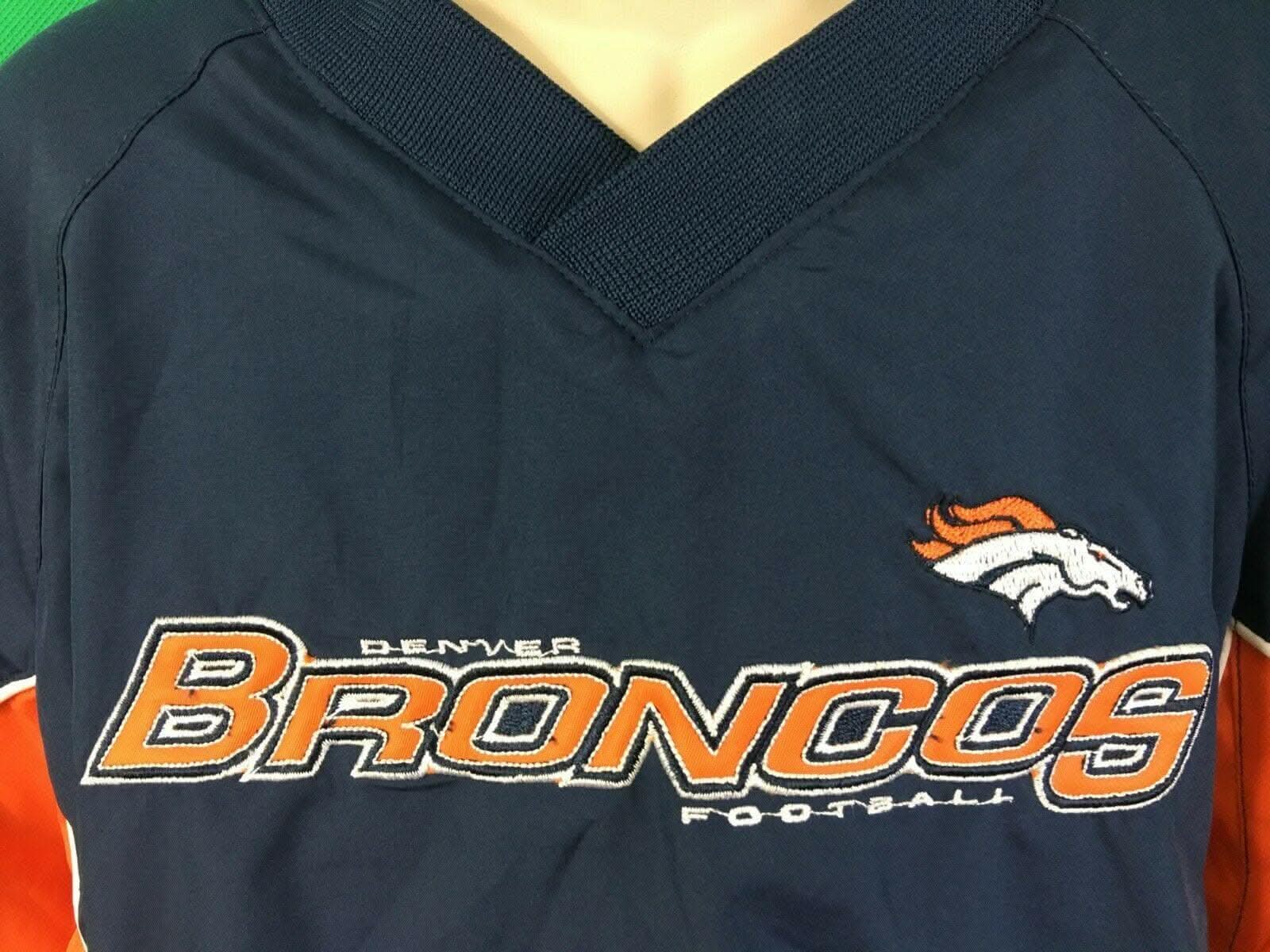 NFL Denver Broncos Vintage Stadium L/S Pullover Youth Medium