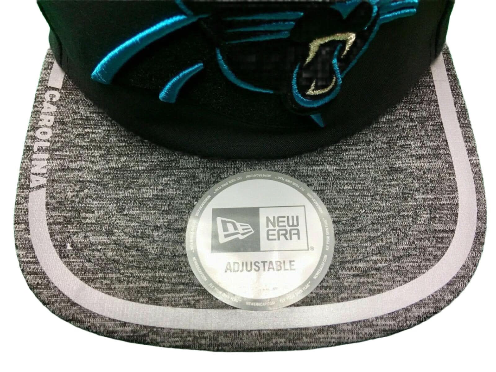 NFL Carolina Panthers New Era Adjustable Baseball Hat/Cap OSFM NWT