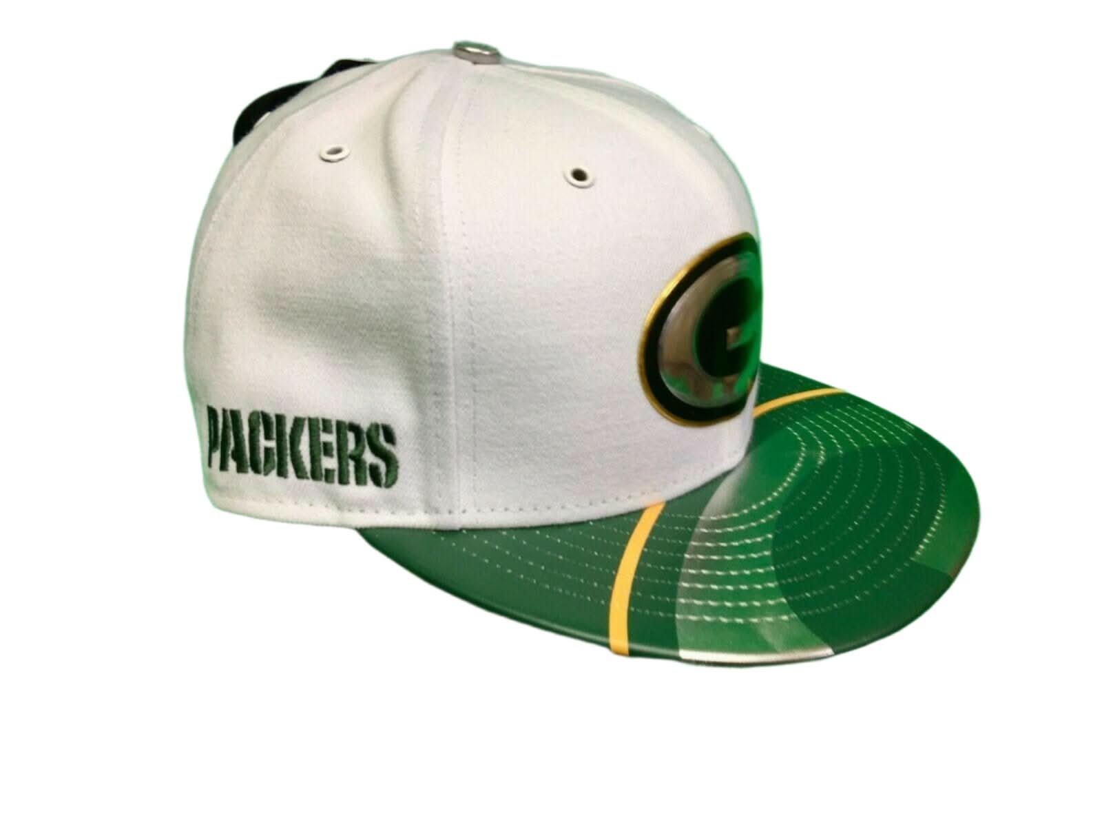 NFL Green Bay Packers New Era 59FIFTY Fitted Baseball Cap/Hat 7-1/2 NWT