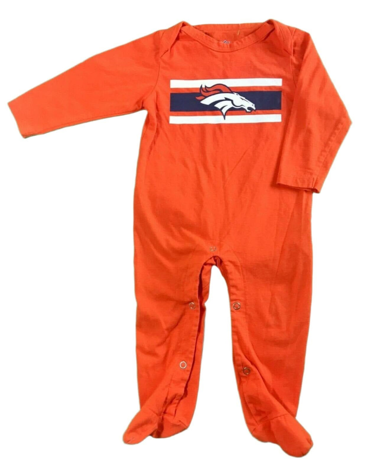 NFL Denver Broncos L/S Playsuit/Pyjamas Baby 6-9 Months