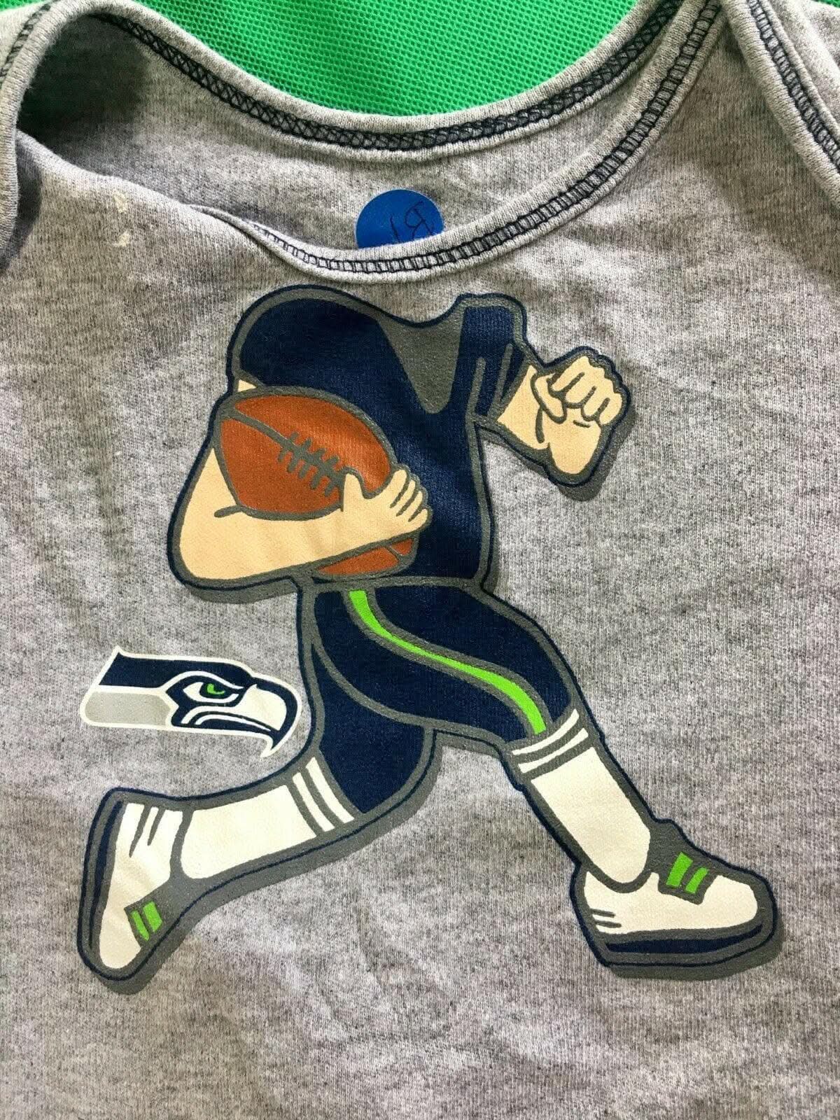 NFL Seattle Seahawks Set of 2 Bodysuits/Vests 12 Months NWOT