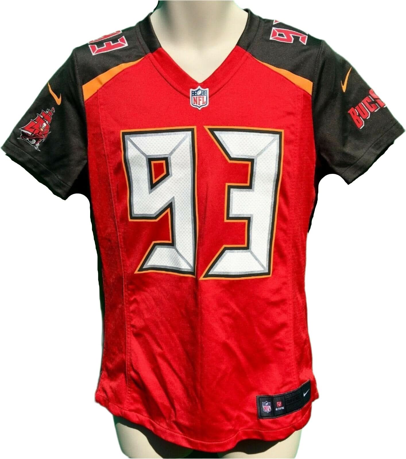 NFL Tampa Bay Buccaneers Gerald McCoy #93 Jersey Women's Medium NWOT