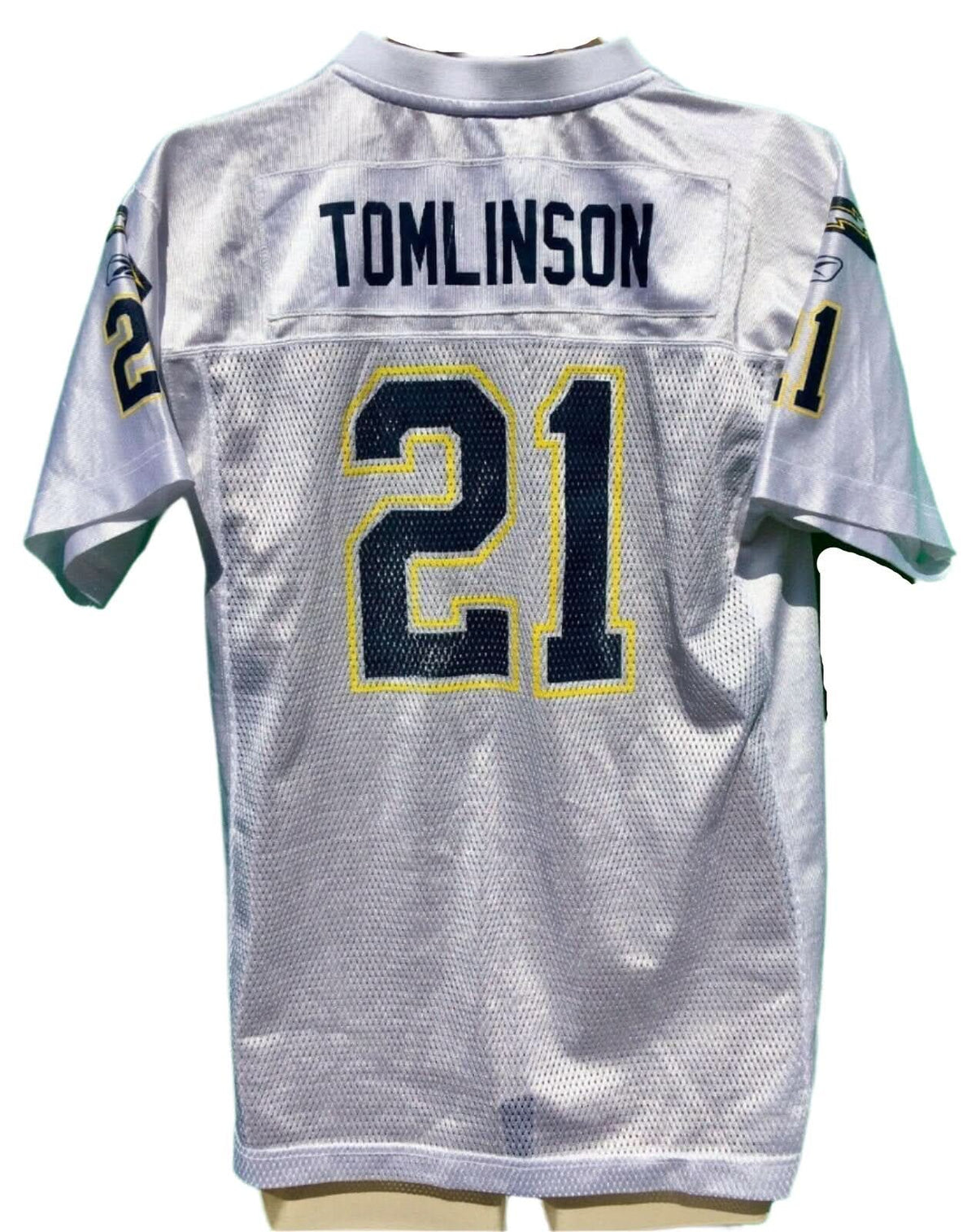 NFL Los Angeles Chargers Ladainian Tomlinson #21 Reebok Jersey Youth X-Large 18-20