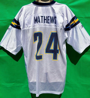 NFL Los Angeles Chargers Ryan Mathews #24 Jersey NWT Reebok Men's XL