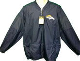 NFL Denver Broncos Sideline Performance Windbreaker Jacket Men's Large NWT