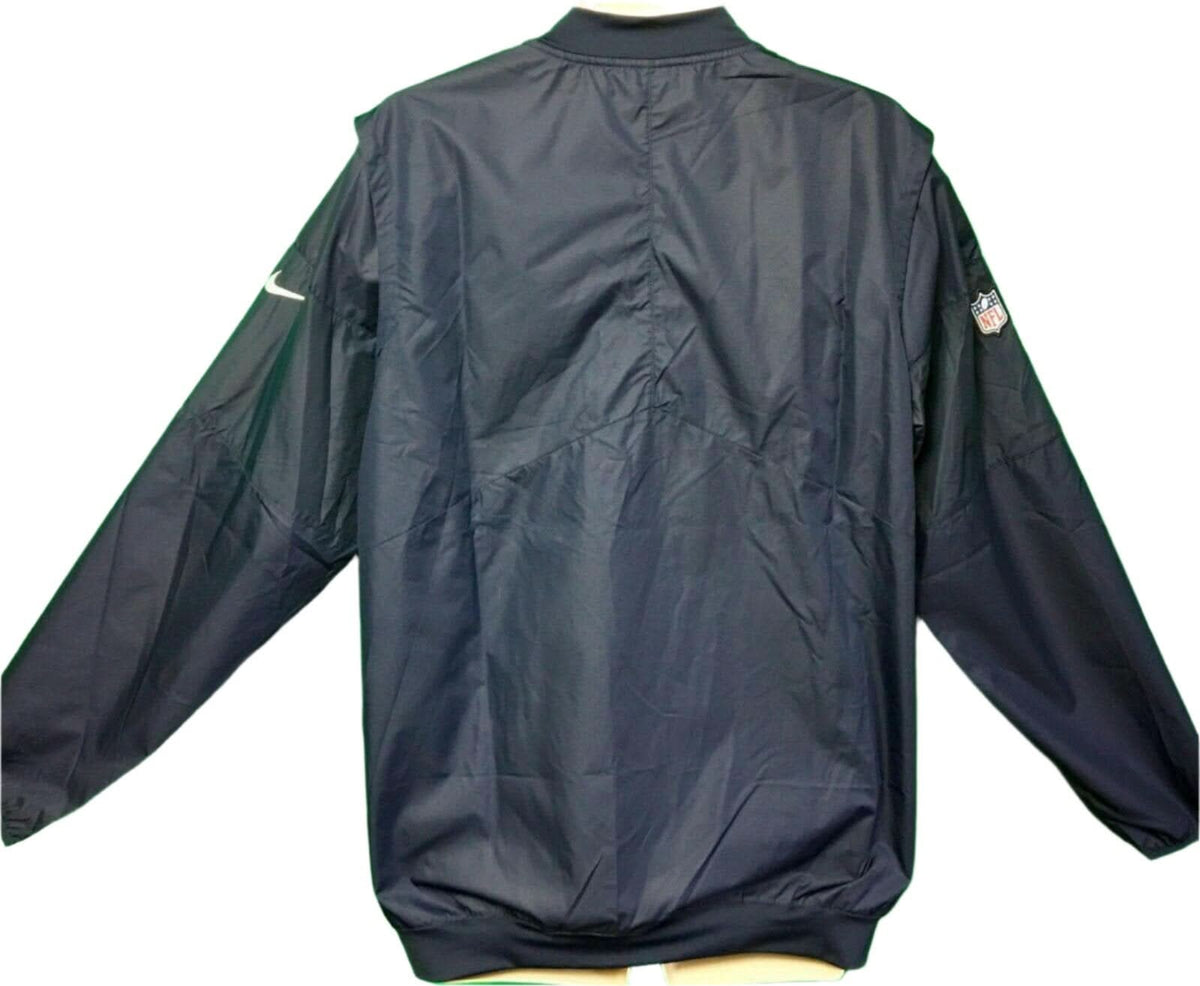 NFL Denver Broncos Sideline Performance Windbreaker Jacket Men's Large NWT