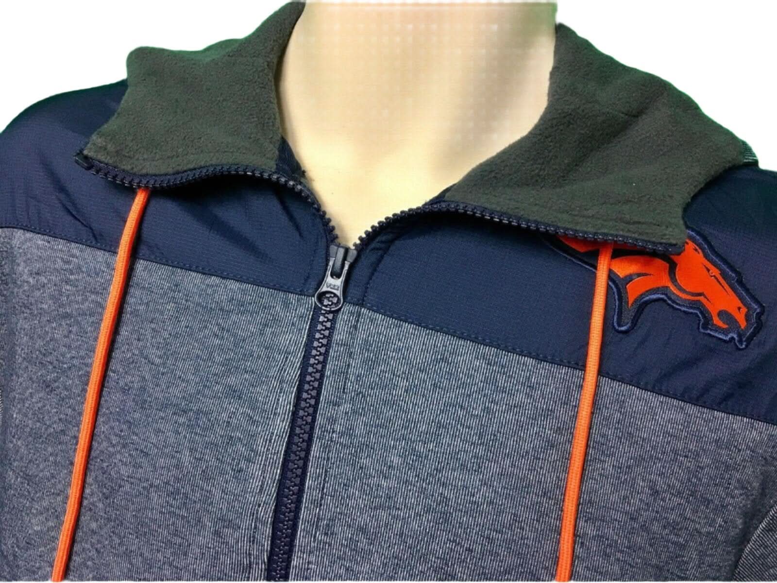 NFL Denver Broncos AV15 Winterized Full-Zip Jacket Men's Medium NWT