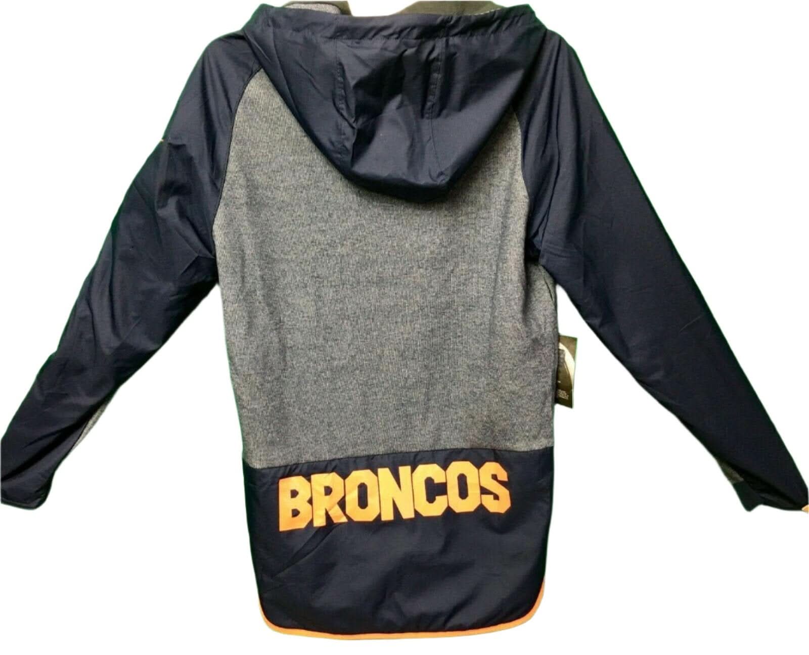 NFL Denver Broncos AV15 Winterized Full-Zip Jacket Men's Medium NWT