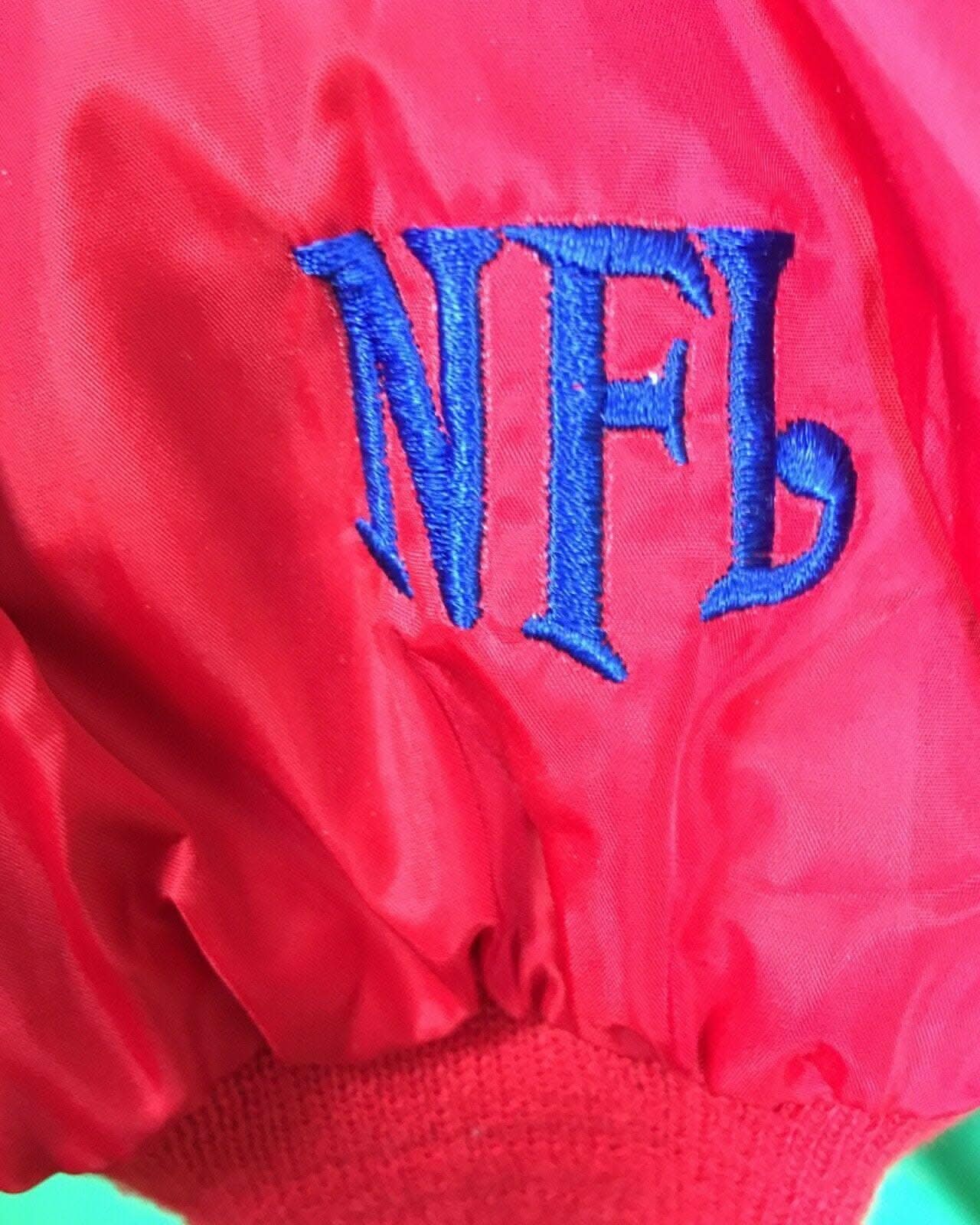 NFL Buffalo Bills Sideline Pullover Top Jacket Reversible Men's Large