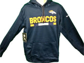 NFL Denver Broncos Sideline Insulated Performance Hoodie Men's Large NWT