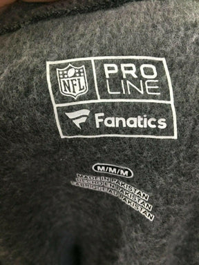 NFL Denver Broncos Pro Line Fanatics Grey Full-Zip Hoodie Men's Medium NWOT