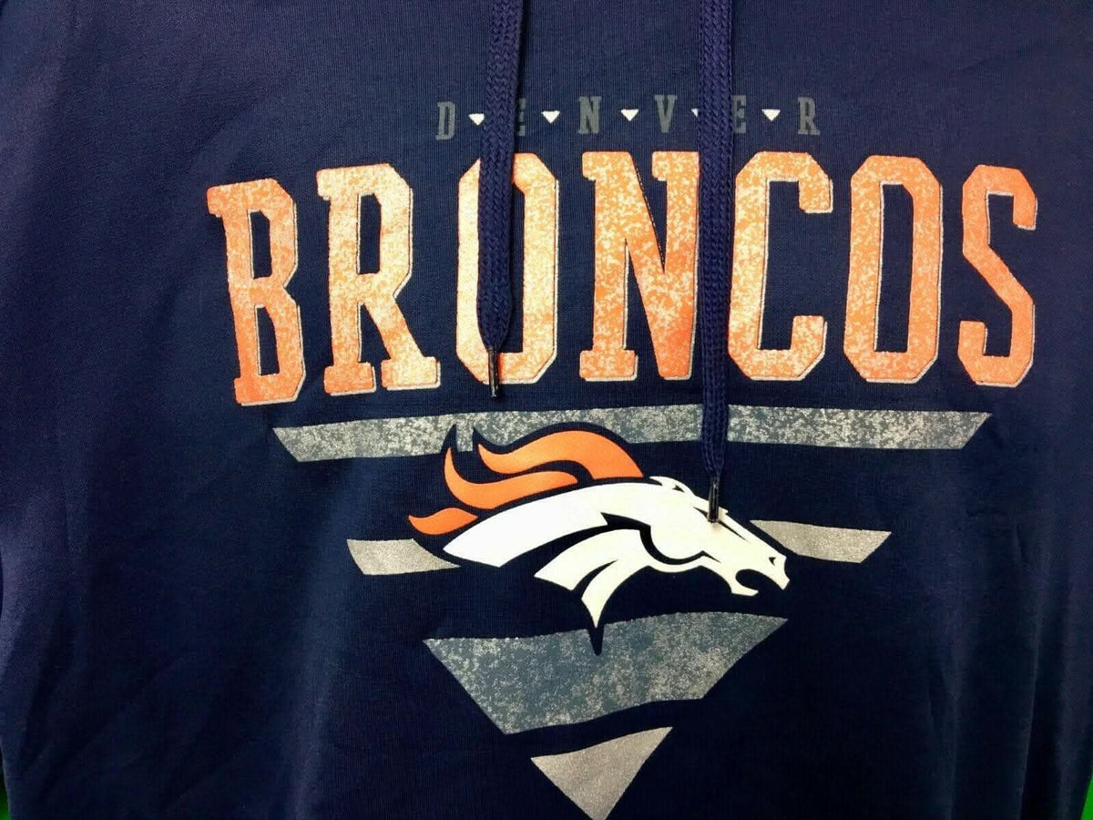 NFL Denver Broncos TX3 Warm Pullover Hoodie Men's Large NWT