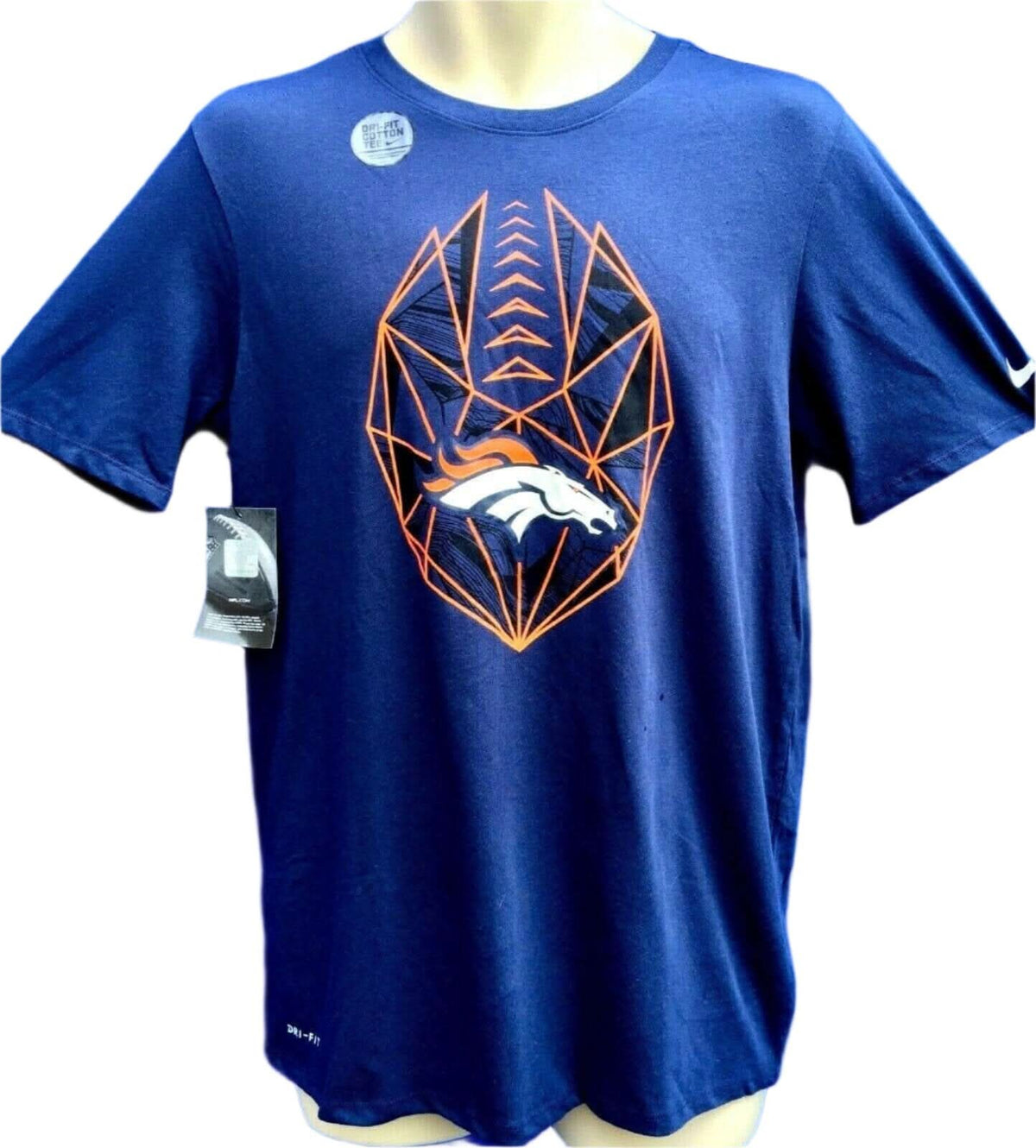 NFL Denver Broncos Icon T-Shirt Men's Large NWT