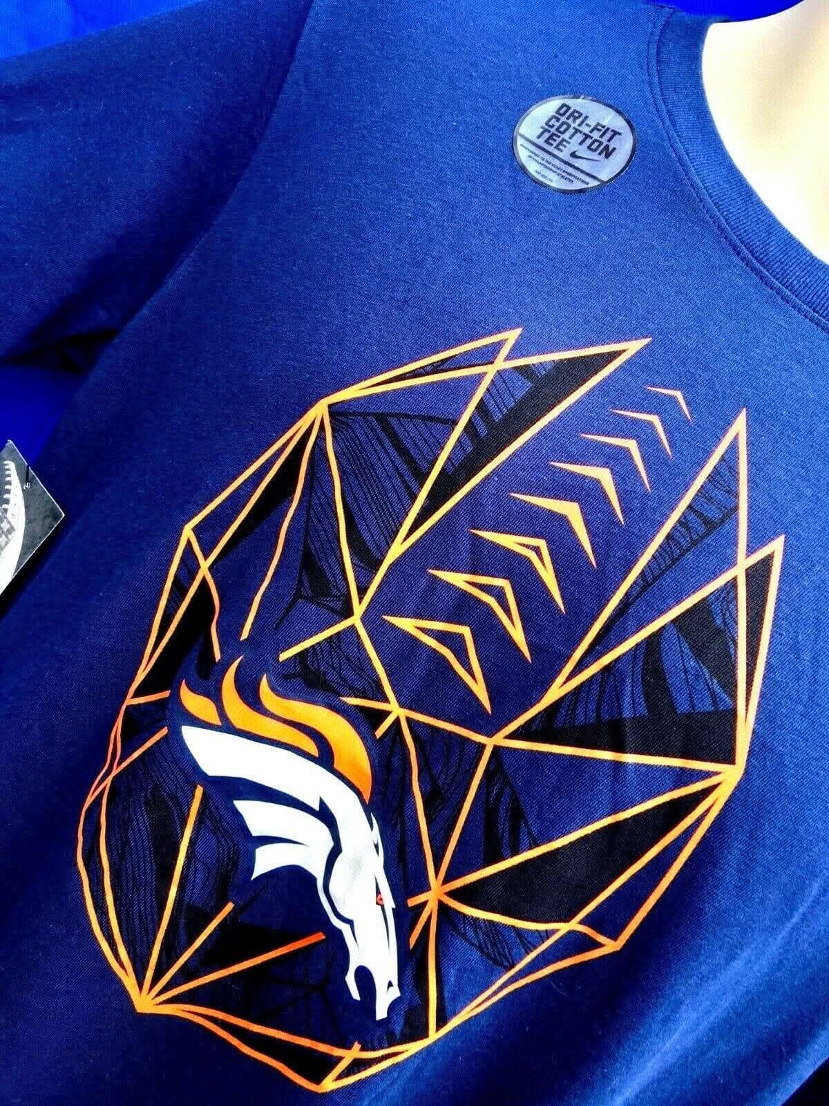 NFL Denver Broncos Icon T-Shirt Men's Large NWT