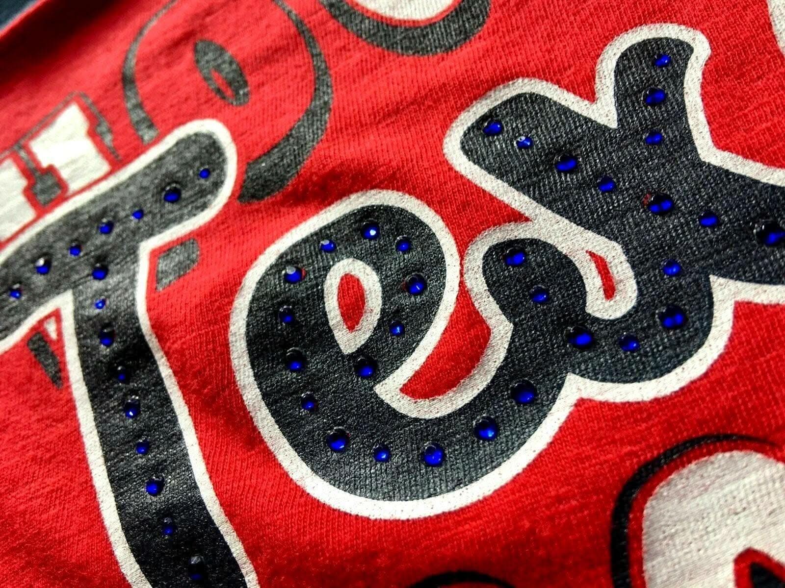 NFL Houston Texans Red L/S Girls' T-Shirt Youth Small 7-8 NWT