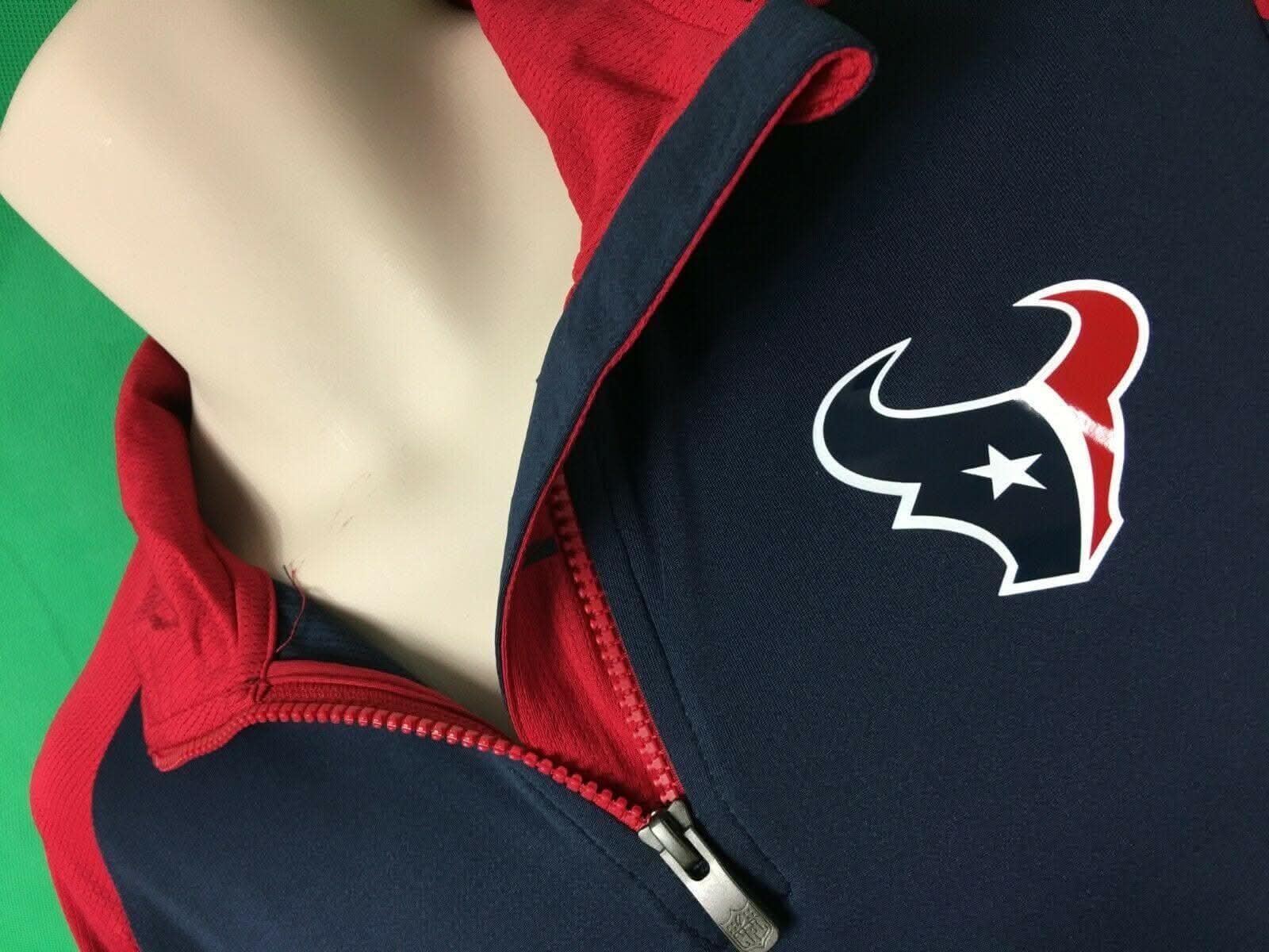 NFL Houston Texans Dri Fit 1/4 Zip Pullover Youth Large 14-16 NWT