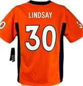 NFL Denver Broncos Phillip Lindsay #30 Jersey Youth Large 14-16 NWT