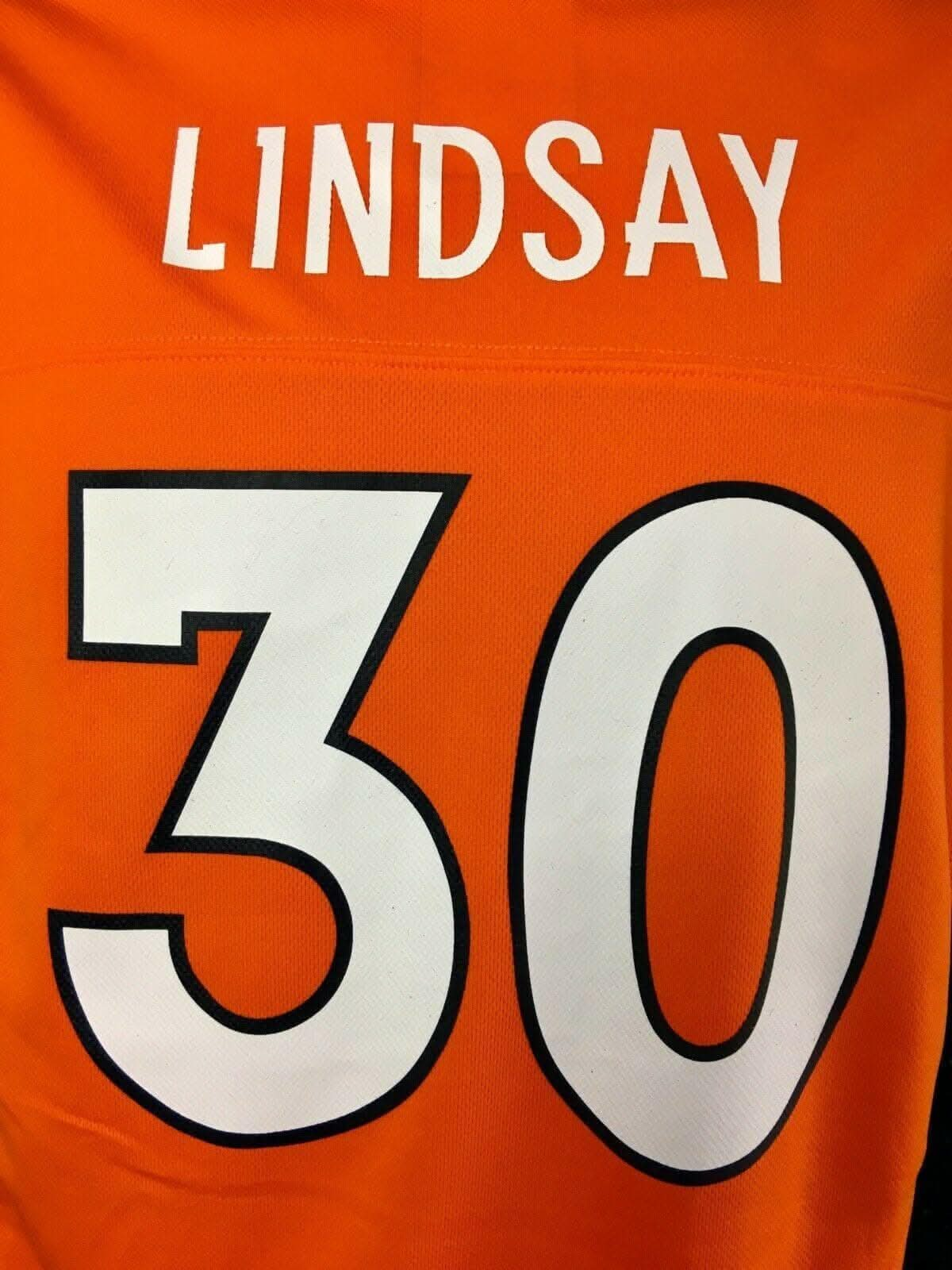 NFL Denver Broncos Phillip Lindsay #30 Jersey Youth Medium 10-12 NWT