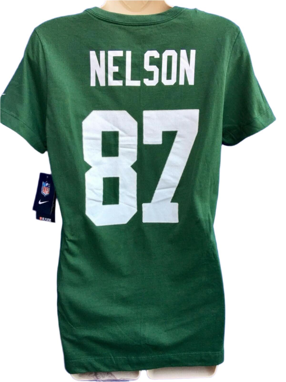 NFL Green Bay Packers Jordy Nelson #87 T-Shirt Women's Large NWT