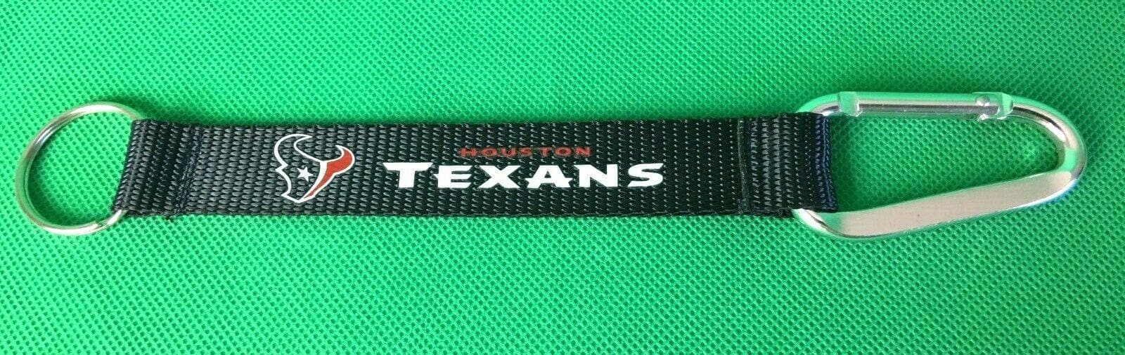 NFL Houston Texans Carabiner Lanyard Keychain