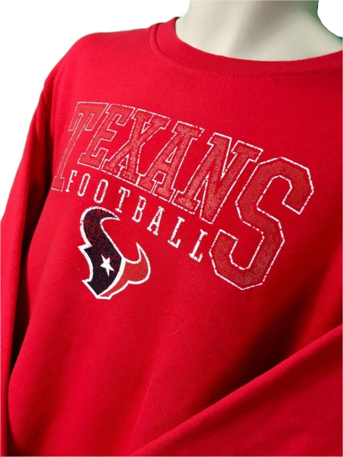 NFL Houston Texans Pro Line Sweatshirt Men's Medium NWOT
