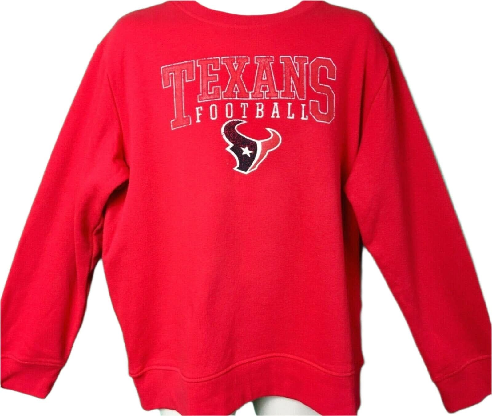 NFL Houston Texans Pro Line Sweatshirt Men's Large NWOT