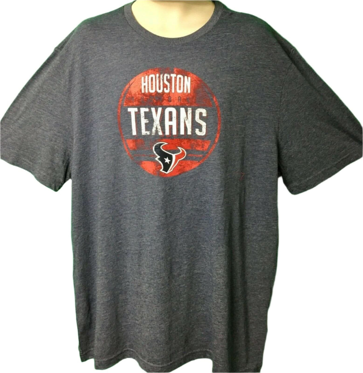 NFL Houston Texans Grey T-Shirt Men's 2X-Large NWT