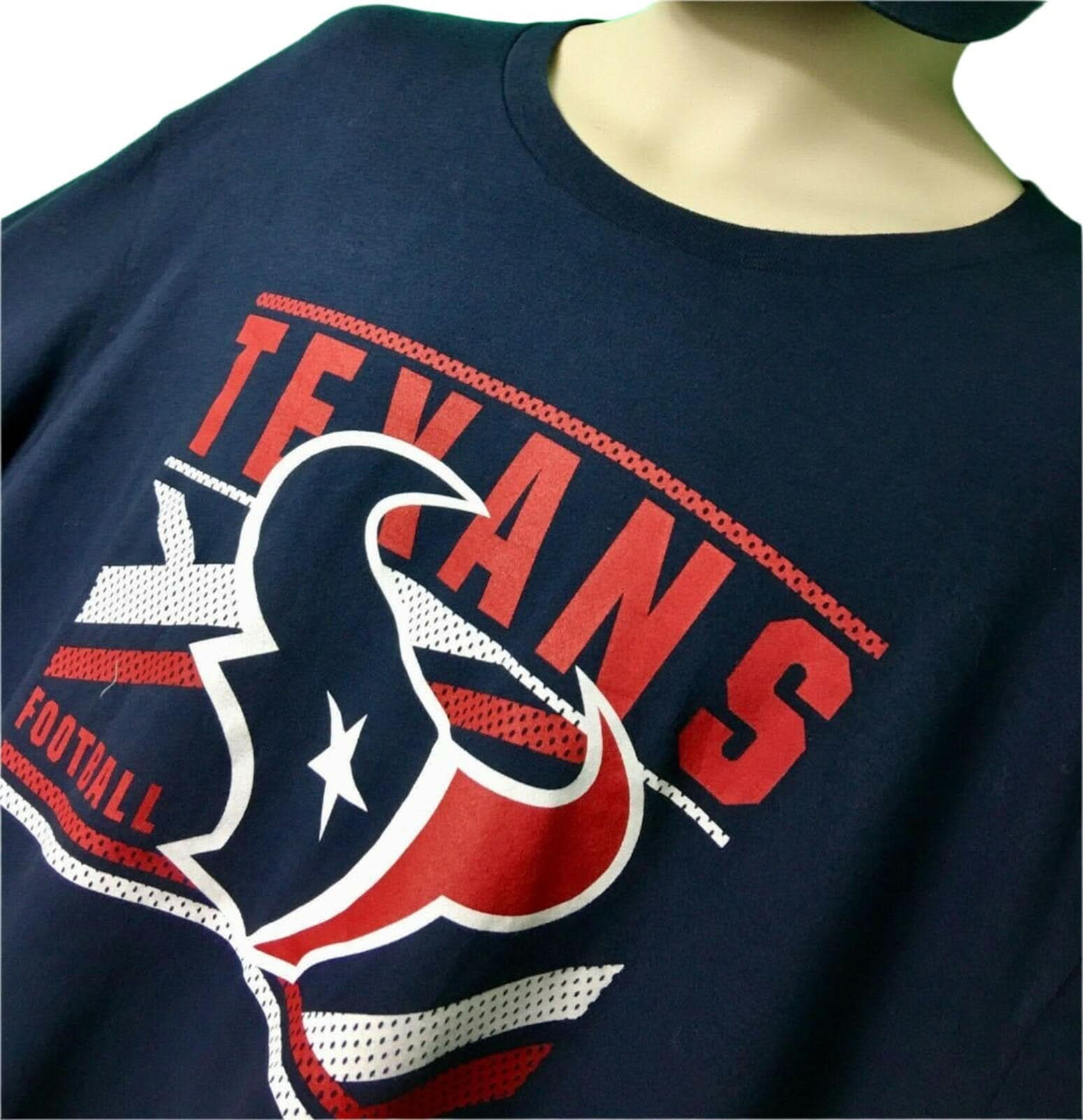 NFL Houston Texans Blue T-Shirt Men's 2X-Large NWT