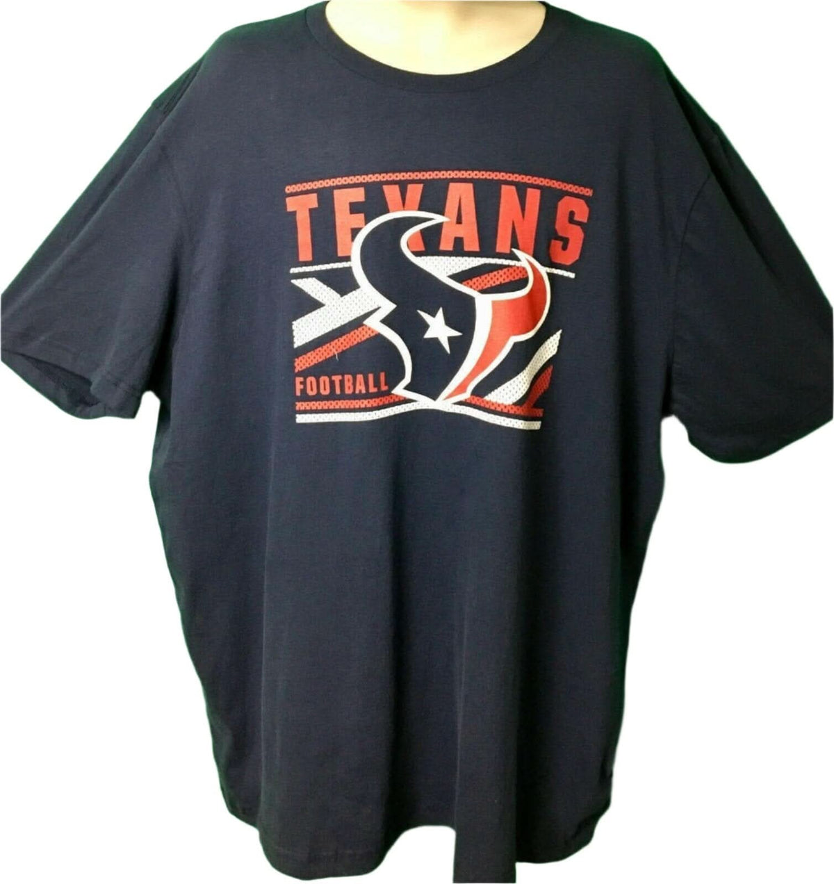 NFL Houston Texans Blue T-Shirt Men's 2X-Large NWT