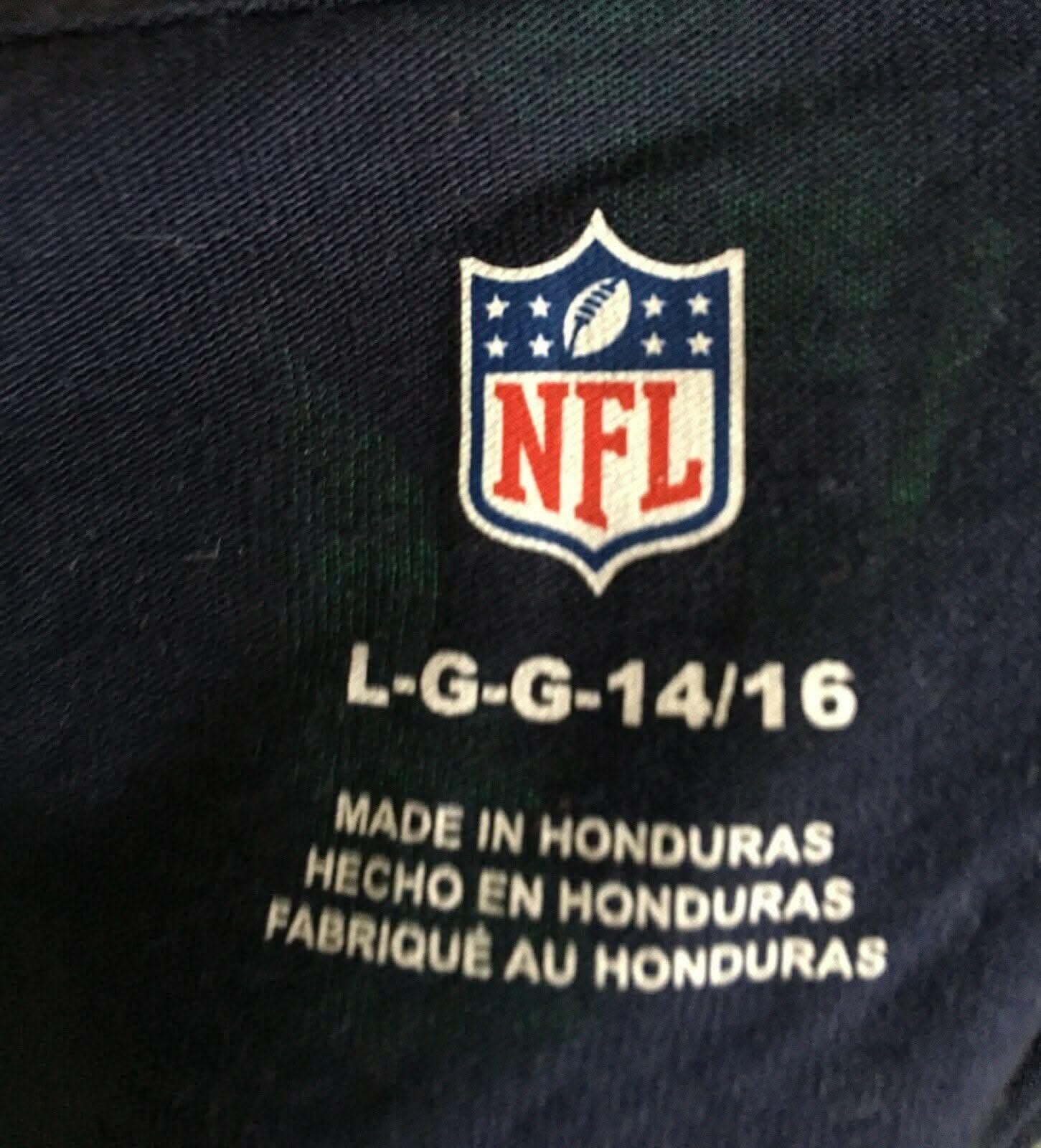 NFL Houston Texans Dri-Fit L/S T-Shirt Youth Large 14-16 NWT