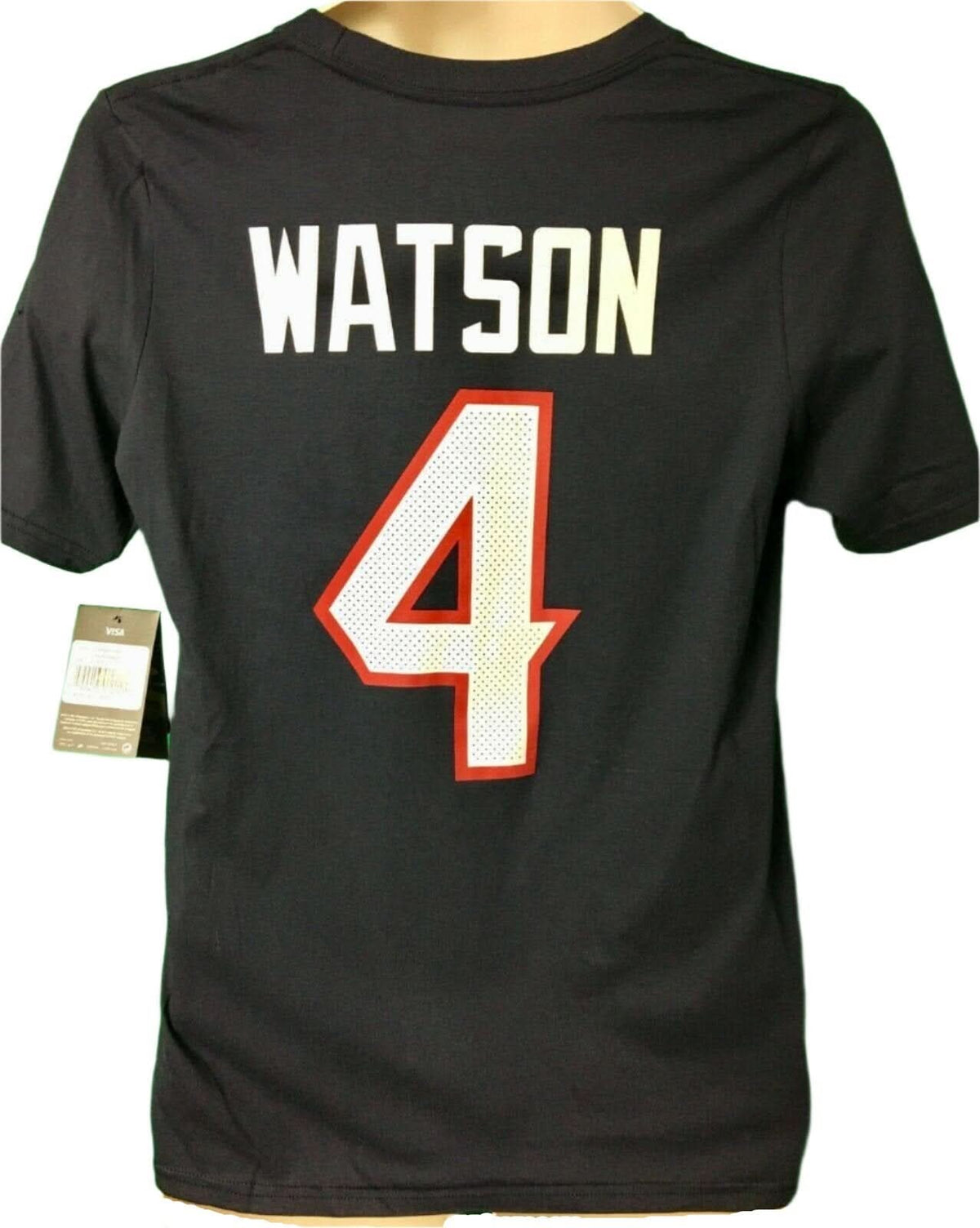 NFL Houston Texans DeShaun Watson #4 T-Shirt Youth X-Large 18-20 NWT