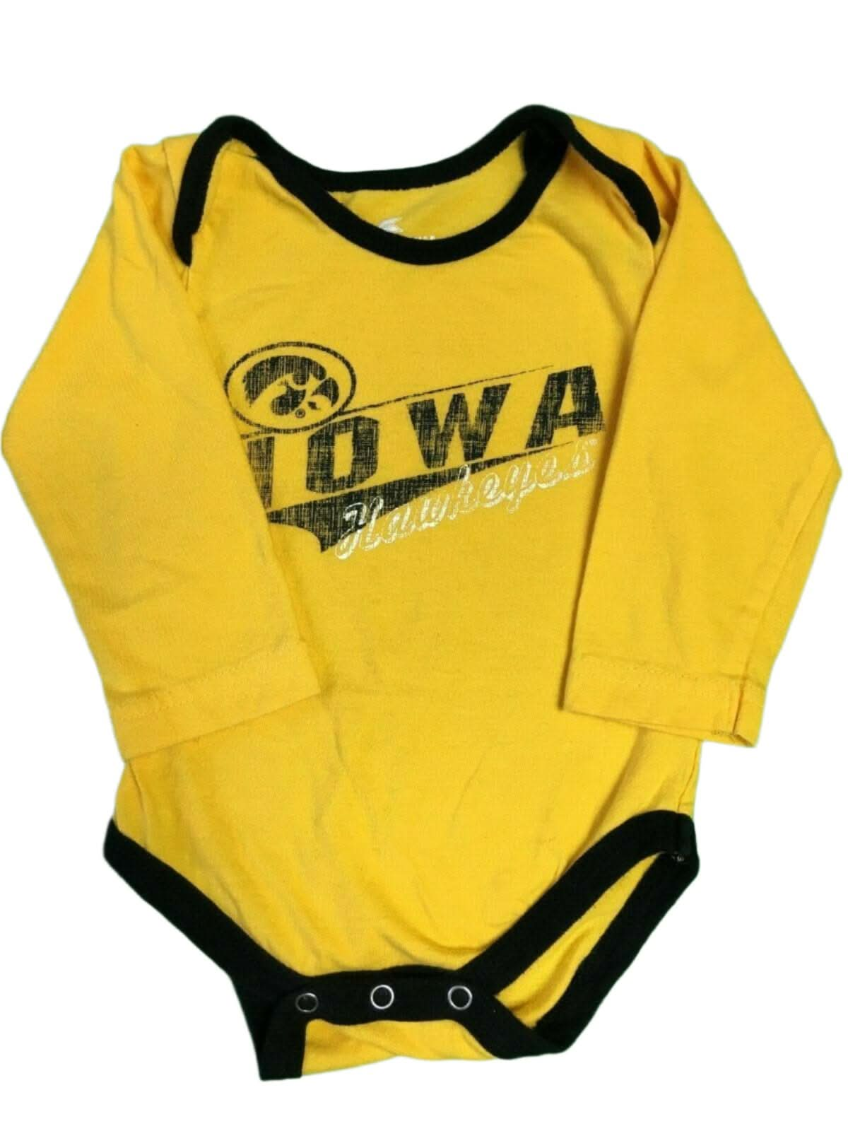 NCAA Iowa Hawkeyes Colosseum L/S Bodysuit/Vest 3-6 Months