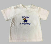 NCAA Kansas KU Jayhawks White T-Shirt Infant Baby 12 Months