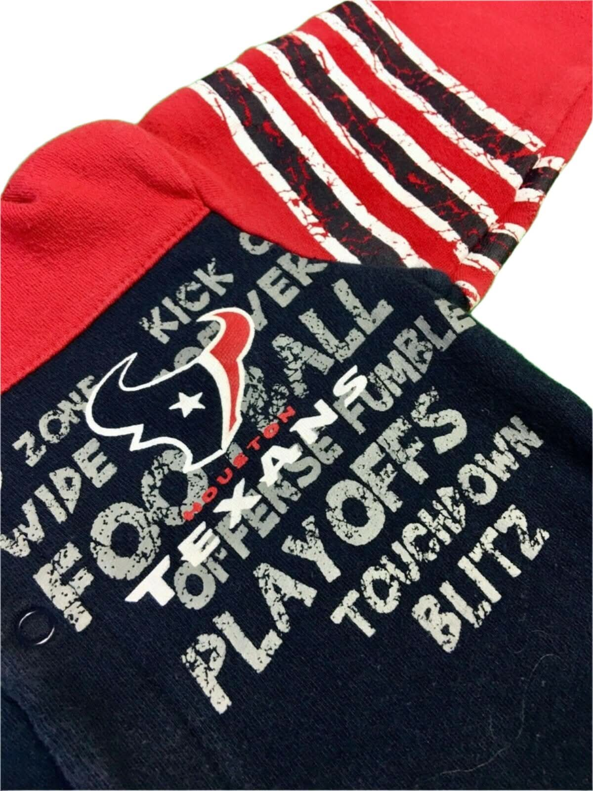 NFL Houston Texans Playsuit Baby Newborn 0-3 Months