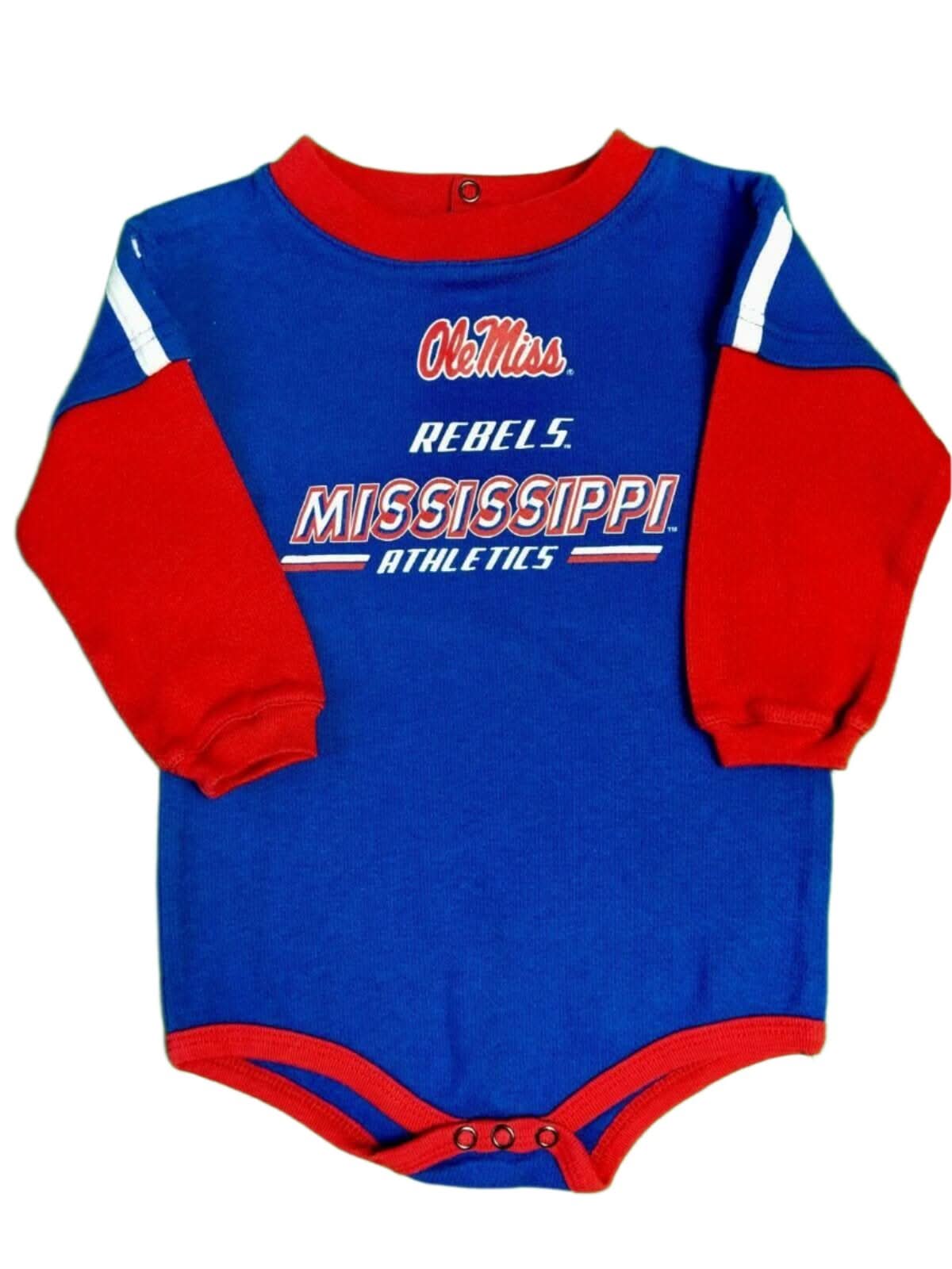 NCAA Mississippi Rebels Ole Miss Bodysuit/Vest 24 Months