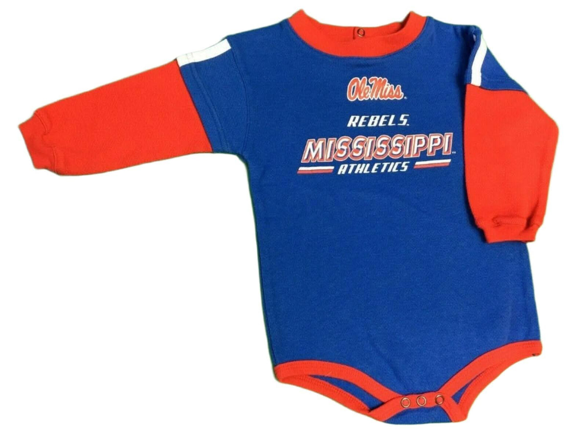 NCAA Mississippi Rebels Ole Miss Bodysuit/Vest 24 Months