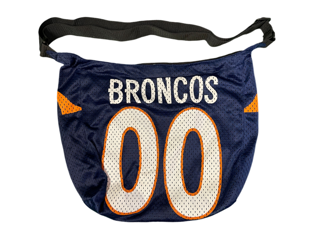 NFL Denver Broncos Jersey Material 12" x 12" Shoulder Bag