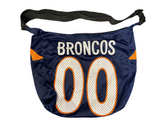 NFL Denver Broncos Jersey Material 12" x 12" Shoulder Bag