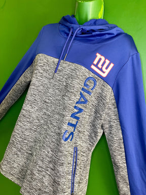 NFL New York Giants Space Dye Funnel Neck Pullover Hoodie Women's Large