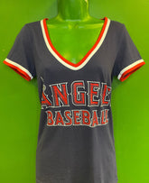MLB Los Angeles Angels Victoria's Secret V-Neck T-Shirt Women's Medium