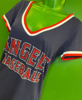 MLB Los Angeles Angels Victoria's Secret V-Neck T-Shirt Women's Medium