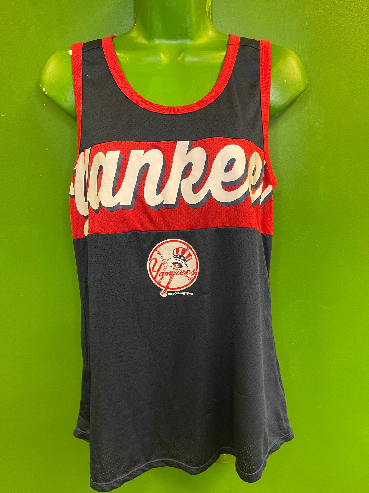 MLB New York Yankees New Era Tank Top Vest Women's Large