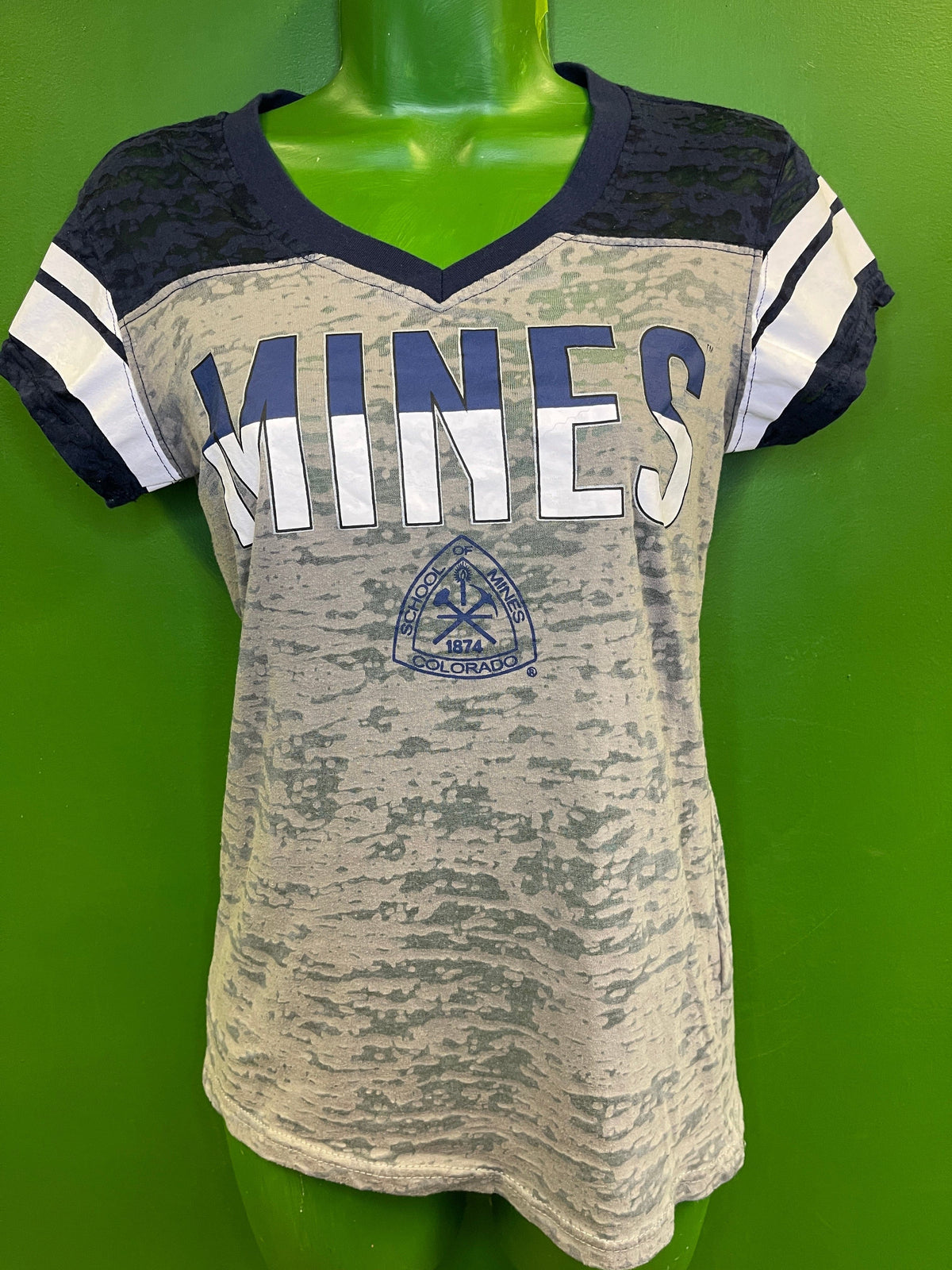 NCAA Colorado School of Mines Orediggers Burnout T-Shirt Women's Medium