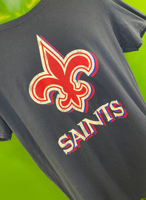 NFL New Orleans Saints Fanatics Red & Blue T-Shirt Men's Large