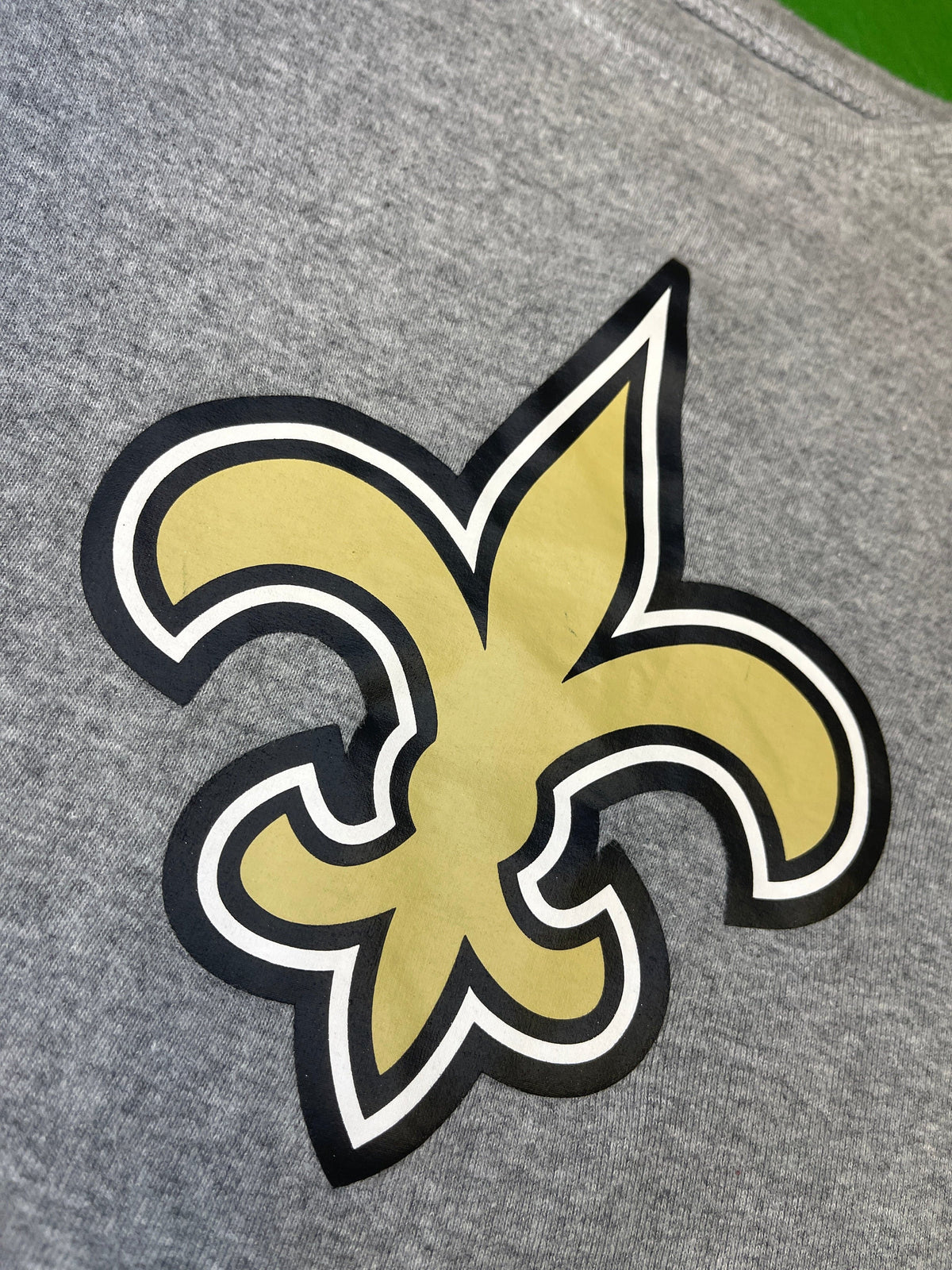 NFL New Orleans Saints Heathered Grey 100% Cotton T-Shirt Toddler 4T