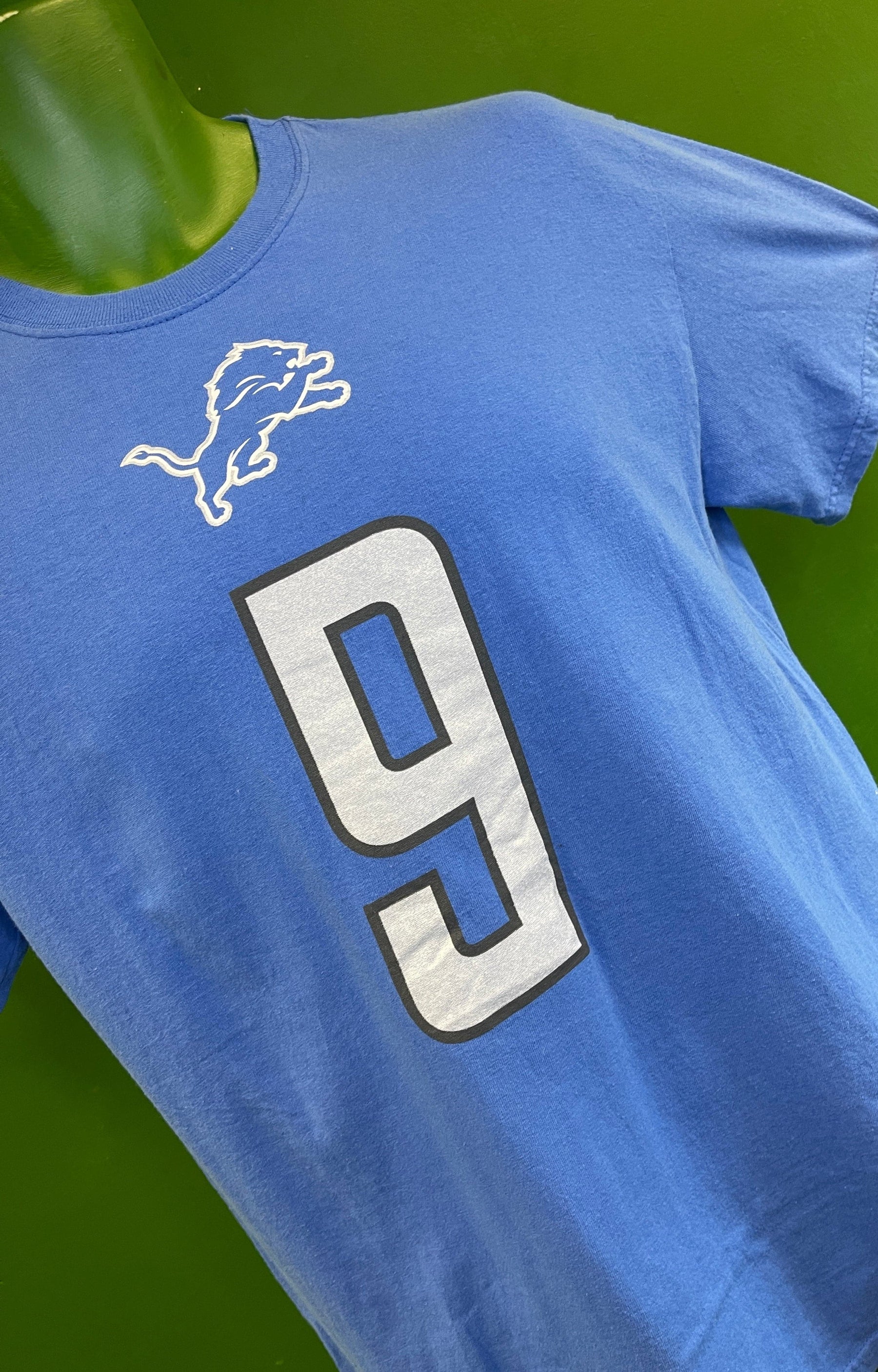 NFL Detroit Lions Matthew Stafford #9 T-Shirt Men's Medium