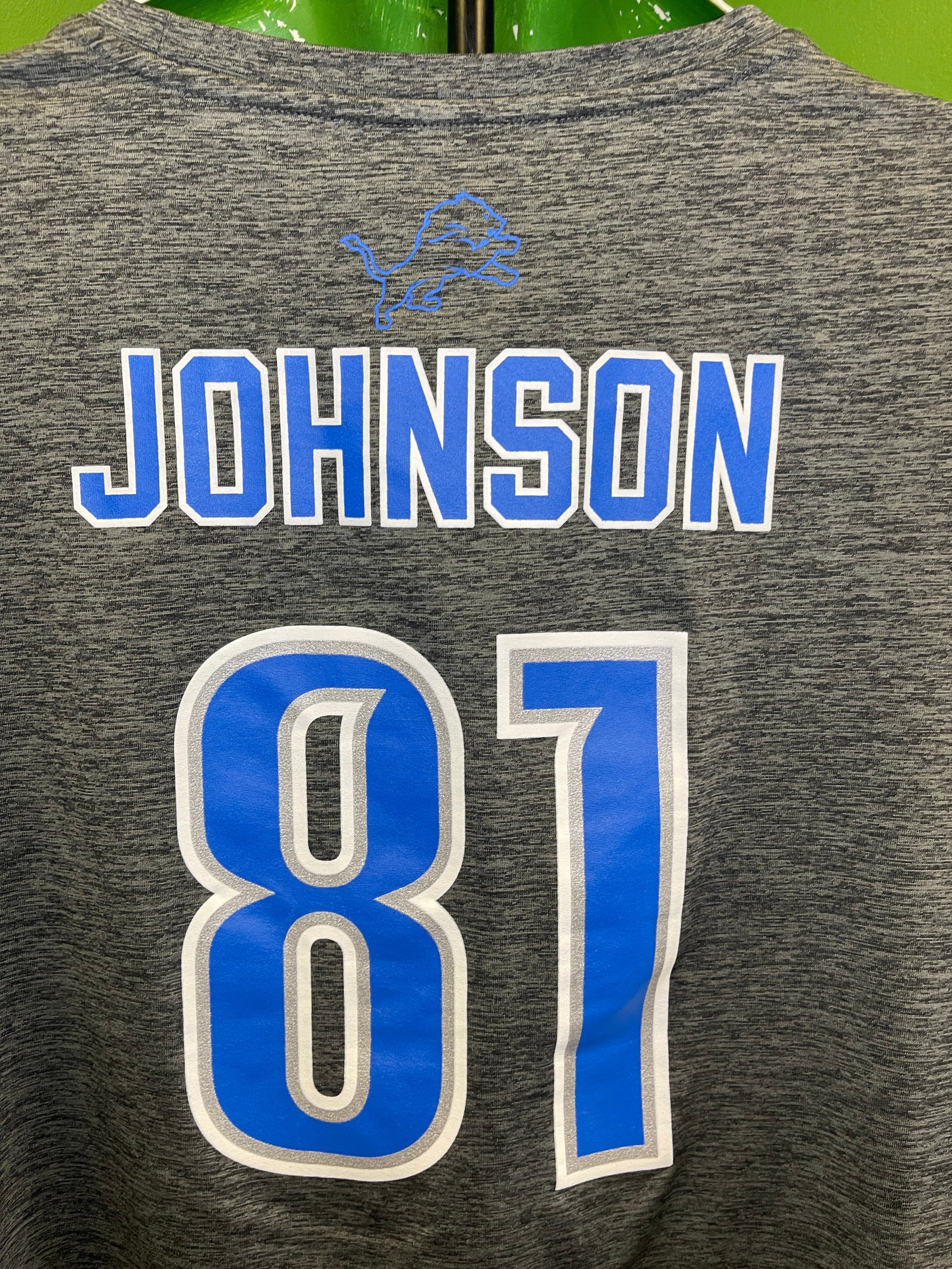 Detroit Lions Calvin Johnson #81 Road Game Jersey